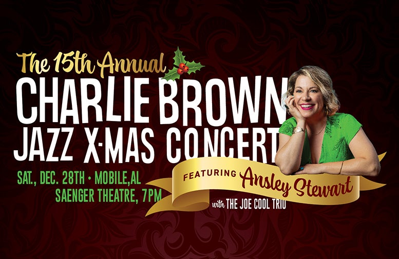 More Info for 15th Annual Charlie Brown Jazz X-mas Concert ft. Ansley Stewart 