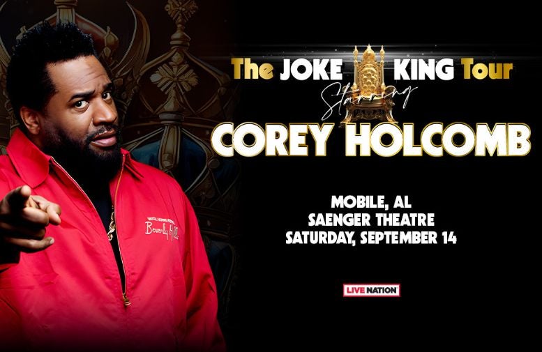 More Info for Corey Holcomb - The Joke King Tour
