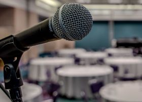 Microphone at Convention
